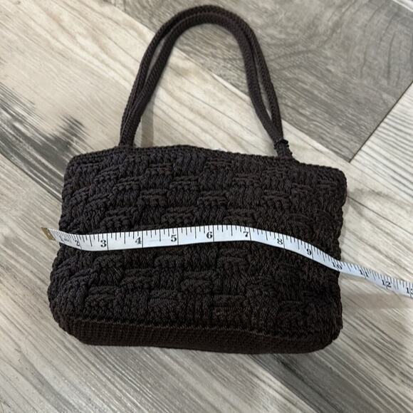 The Sak Brown Crocheted Woven Mini Handbag - Picture 12 of 13